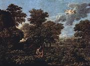 Hut and Well on Rugen (mk10) Nicolas Poussin